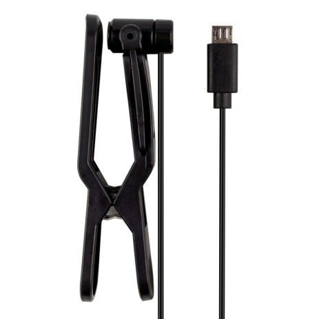 Кабель Для Автокликера c Прищепкой Micro-USB Цвет Черный