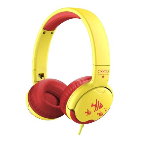 Наушники XO EP47 Цвет Красно-желтый