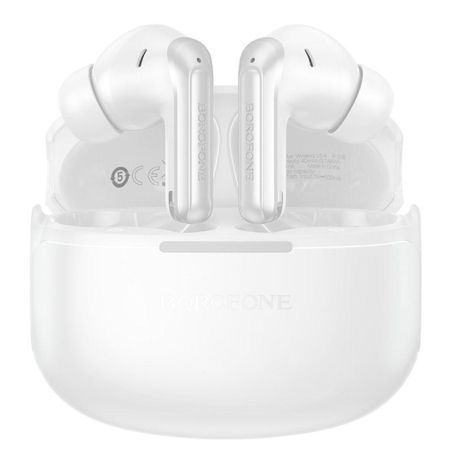 Блютуз Стерео Гарнітура Borofone FQ9 Plus Колір Білий