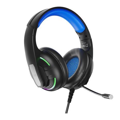 Игровые Наушники XO-GE-09 Static RGB Long Mic Headworn USB+3.5 (with adapter cable) Цвет Черный Игровые Наушники XO-GE-09 Static RGB Long Mic Headworn USB+3.5 (with adapter cable) Цвет Черный