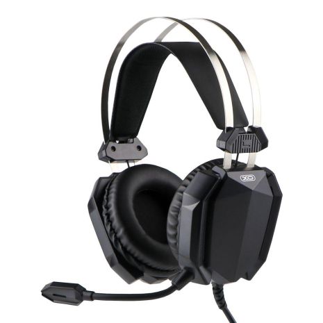 Игровые Наушники XO-GE-07 Static RGB Long mic USB+Dual 3.5mm Цвет Черный Игровые Наушники XO-GE-07 Static RGB Long mic USB+Dual 3.5mm Цвет Черный