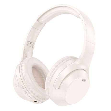 Блютуз Стерео Гарнитура Borofone BO26 М'ята упаковка Цвет Белый