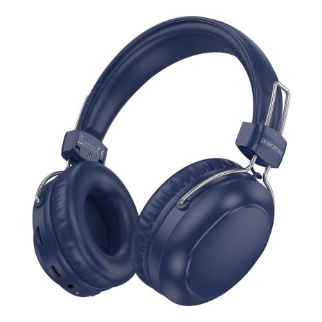 Блютуз Стерео Гарнітура Borofone BO33 Колір Синій