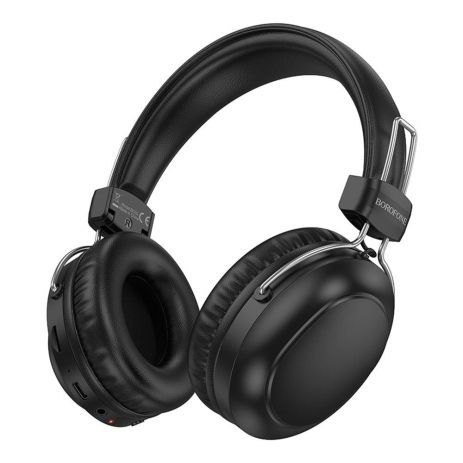 Блютуз Стерео Гарнитура Borofone BO33 Цвет Черный