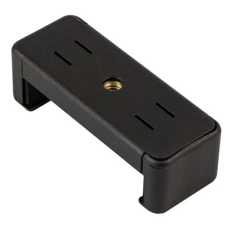 Зажим для телефона на штатив двухсторонний Цвет Черный