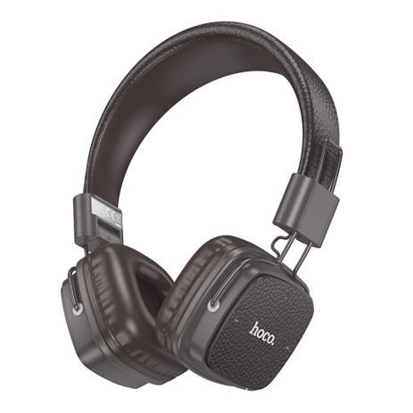 Блютуз Стерео Гарнитура Hoco W56 Цвет Коричневый
