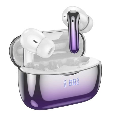 Блютуз Стерео Гарнитура Hoco EQ16 ANC + ENC Цвет Фиолетовый