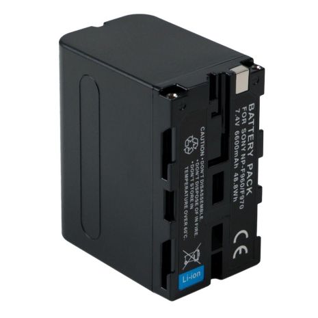 Акумуляторна батарея F960/F970 6000 mAh Характеристики Чорний