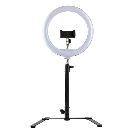 Лампа Кольцевая 26 см для Предметной Сьемки мятая упаковка Цвет Черный