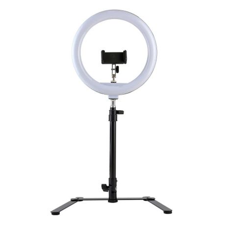 Лампа Кільцева 26 см для Предметного Знімання м'ята упаковка Колір Чорний