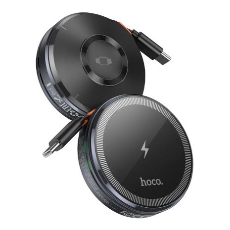 Беспроводное Зарядное Устройство Hoco CQ18 2-in-1 15W Magnetic (iWatch) Цвет Серый