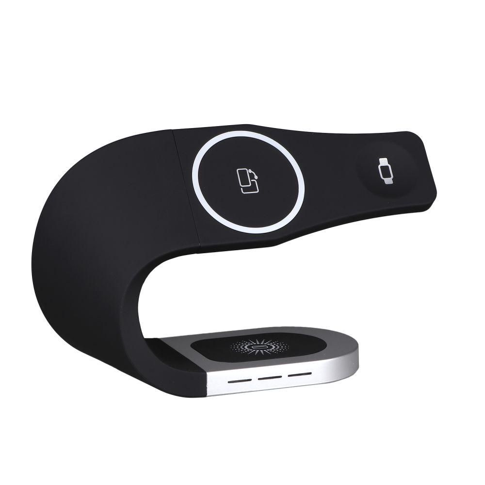 Беспроводное Зарядное Устройство с MagSafe Y35 3in1 15W IP Version Мятая упаковка Цвет Черный Беспроводное Зарядное Устройство с MagSafe Y35 3in1 15W IP Version Мятая упаковка Цвет Черный