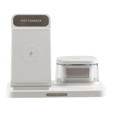 Беспроводное Зарядное Устройство H33 5in1 15W IP version Цвет Белый