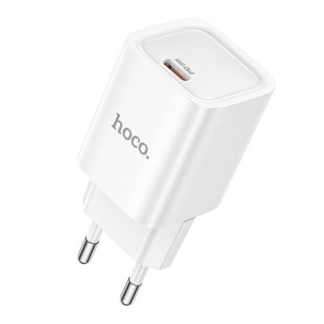 Сетевое Зарядное Устройство Hoco C148A 1USB-C PD/QC 30W Цвет Белый