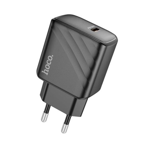 Сетевое Зарядное Устройство Hoco CS22A 1USB-C PD/QC 30W Цвет Черный