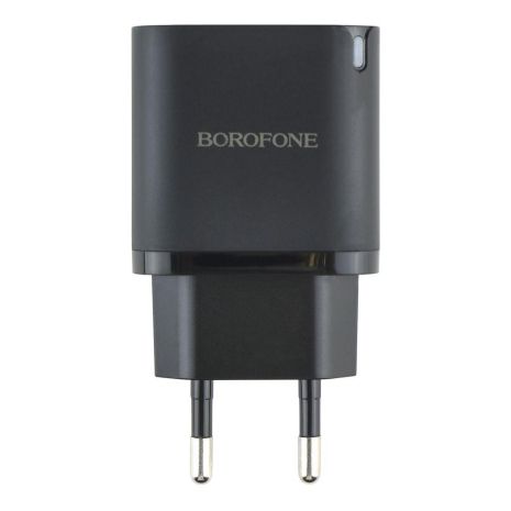 Сетевое Зарядное Устройство Borofone BA84A 1USB-C PD/QC 30W+Type-C to Type-C Цвет Черный