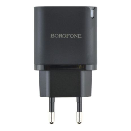 Сетевое Зарядное Устройство Borofone BA84A 1USB-C PD/QC 30W Цвет Черный