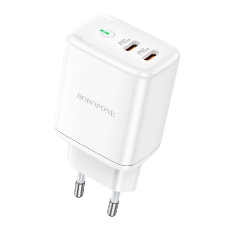 Мережевий зарядний пристрій Borofone BN9 Reacher PD/QC 35W Колір Білий