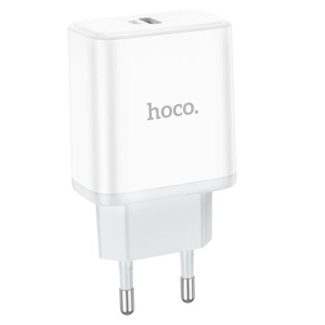 Сетевое Зарядное Устройство Hoco C104A Stage single port PD20W Цвет Белый