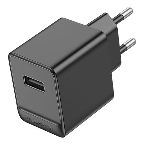 Сетевое Зарядное Устройство Borofone BAS11A 1USB 2.1A Цвет Черный