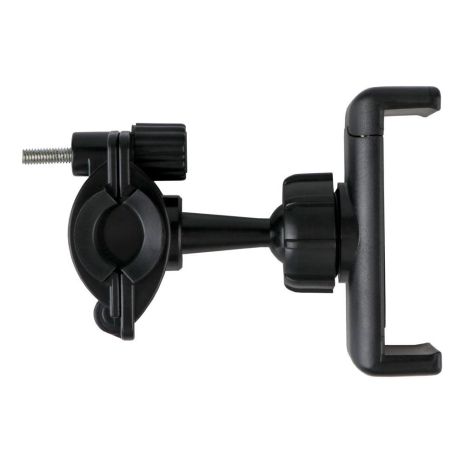 Затискач для телефона на трубу штатива — нарізна стяжка Колір Чорний