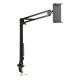 Штатив-Пантограф Підпружинений на Струбцині 2 Затискачі Колір Чорний