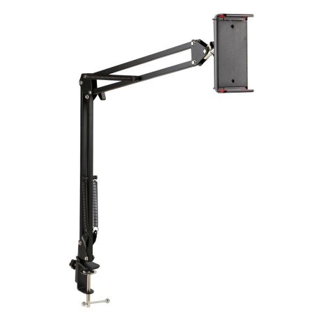 Штатив-Пантограф Підпружинений на Струбцині 2 Затискачі Колір Чорний