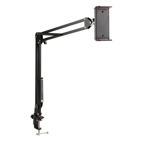 Штатив-Пантограф Підпружинений на Струбцині 2 Затискачі Колір Чорний