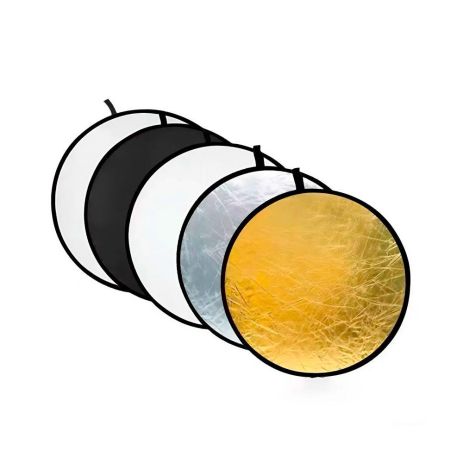 Відбивач Ручний Круглий Puluz PU5103 30 см 2 Кольори Характеристика Чорний Відбивач Ручний Круглий Puluz PU5103 30 см 2 Кольори Характеристика Чорний