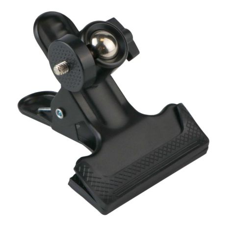 Шаровая голова на прищепке металл Цвет Черный