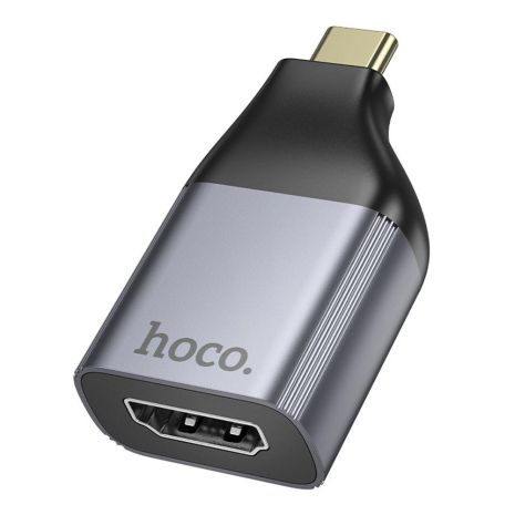Переходник Hoco UA33 Type-C to HDTV 4K 30Hz Цвет Серый Переходник Hoco UA33 Type-C to HDTV 4K 30Hz Цвет Серый