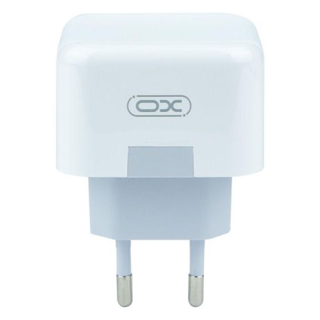 Мережевий зарядний пристрій XO L102 EU Dual type-C port 35W Колір Білий
