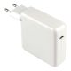 Сетевое Зарядное Устройство Macbook USB-C PD61W NO LOGO Цвет Белый