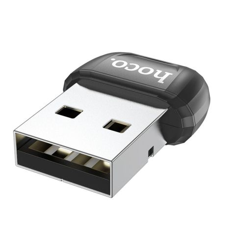 USB Блютуз Hoco UA18 adapter BT5.0 Цвет Черный