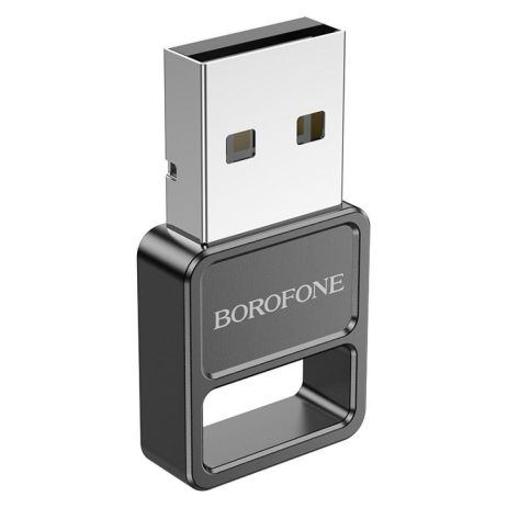 USB Блютуз Borofone DH8 adapter BT5.1 Цвет Черный