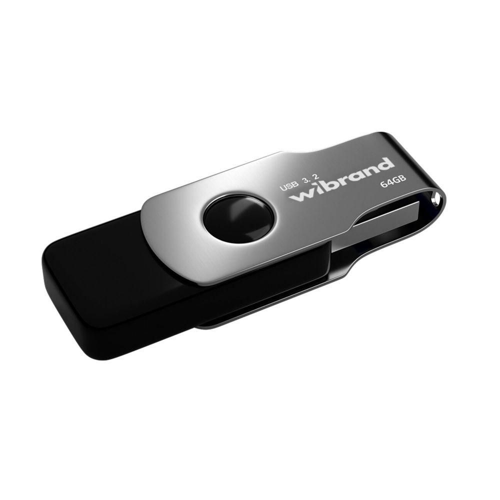 USB Flash Drive 3.2 Wibrand 64gb Lizard Gen1 Колір Чорний USB Flash Drive 3.2 Wibrand 64gb Lizard Gen1 Колір Чорний