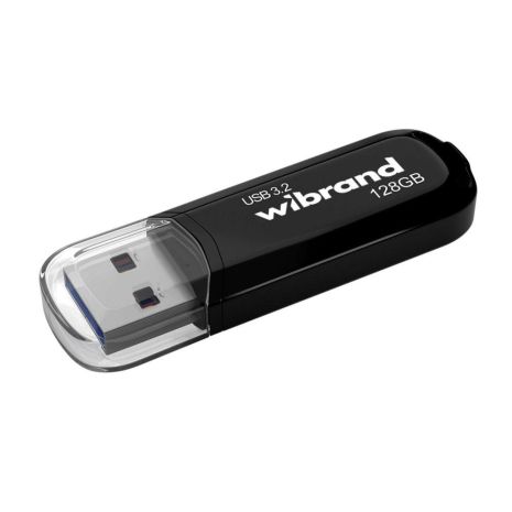 USB Flash Drive 3.2 Wibrand 128gb Marten Gen1 Цвет Черный USB Flash Drive 3.2 Wibrand 128gb Marten Gen1 Цвет Черный