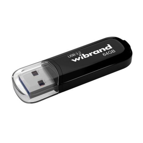 USB Flash Drive 3.2 Wibrand 64gb Marten Gen1 Цвет Черный USB Flash Drive 3.2 Wibrand 64gb Marten Gen1 Цвет Черный