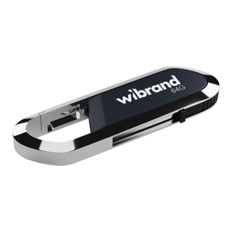 USB Flash Drive Wibrand 64gb Aligator Колір Сірий