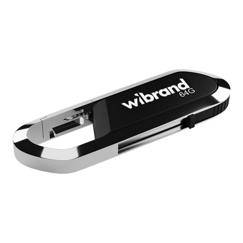 USB Flash Drive Wibrand 64gb Aligator Колір Чорний USB Flash Drive Wibrand 64gb Aligator Колір Чорний