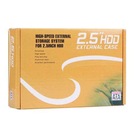 Зовнішня кишеня 2,5" S18 USB3.0 Aluminum alloy Колір Коричневий Зовнішня кишеня 2,5" S18 USB3.0 Aluminum alloy Колір Коричневий