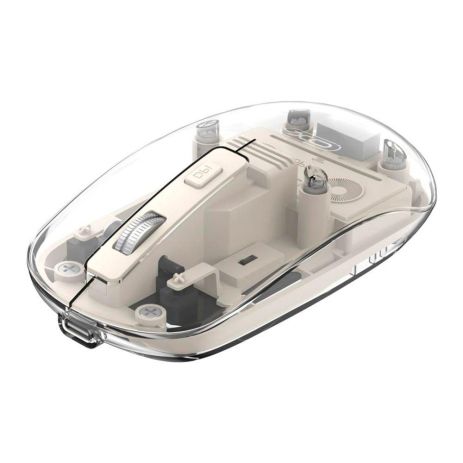 Wireless Мышь XO M12 Bluetooth+2.4G Цвет Бежевый