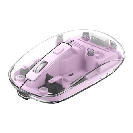 Wireless Мышь XO M12 Bluetooth+2.4G Цвет Фиолетовый