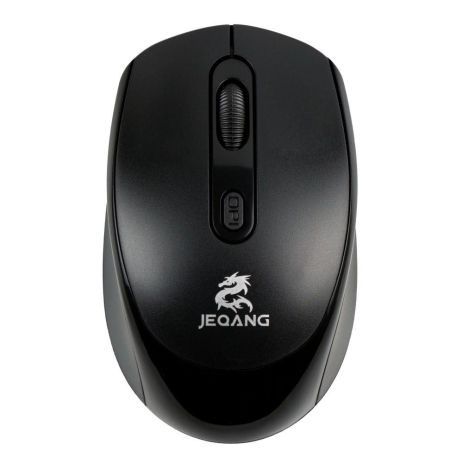 Wireless Миша JEQANG JW-D228 2.4G Bluetooth Dual-mode battery Колір Чорний