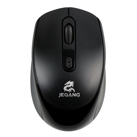 Wireless Мышь JEQANG JW-D228 2.4G Bluetooth Dual-mode battery Цвет Черный
