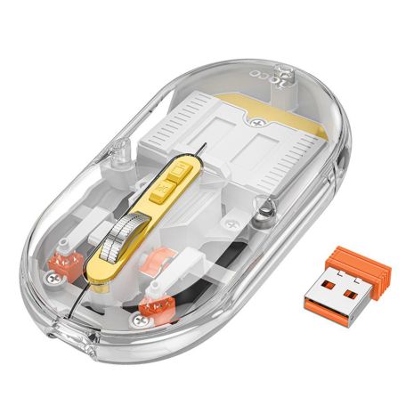 Wireless Миша Hoco GM35 General dual-mode silent (battery version) Колір Сірий