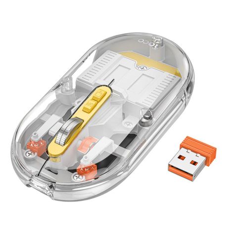 Wireless Миша Hoco GM35 General dual-mode silent (battery version) Колір Сірий Wireless Миша Hoco GM35 General dual-mode silent (battery version) Колір Сірий