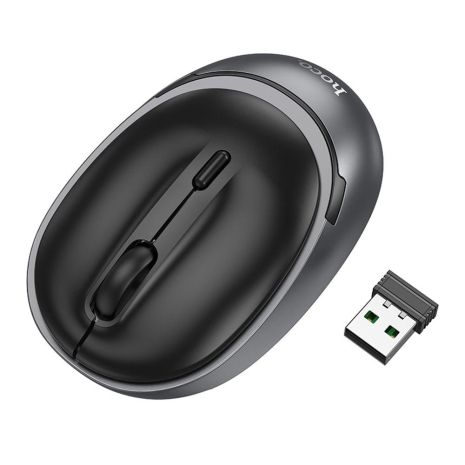 Wireless Миша Hoco GM34 Nuevo dual mode (2.4G + Bluetooth (3.0+5.2) Колір Чорний