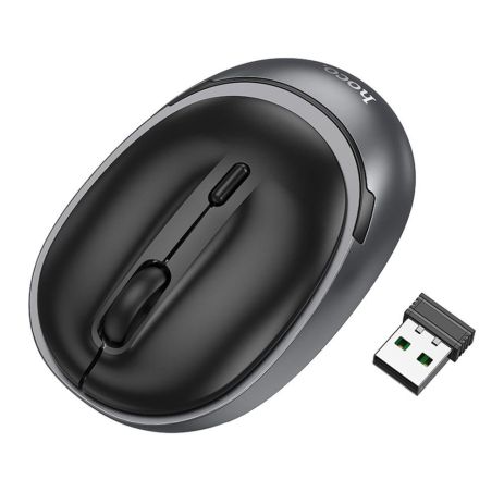 Wireless Миша Hoco GM34 Nuevo dual mode (2.4G + Bluetooth (3.0+5.2) Колір Чорний Wireless Миша Hoco GM34 Nuevo dual mode (2.4G + Bluetooth (3.0+5.2) Колір Чорний