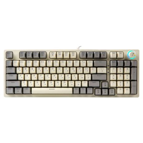 Клавіатура Ігрова TWolf T50 Blue Switch Колір Білий